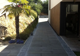 Installation de carrelage au sol