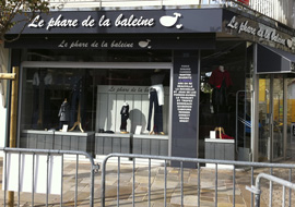 Rénovation d'une boutique � la baule-Extérieur