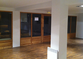 Rénovation d'une boutique � Méribel